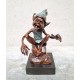 Collection of four bronze gnomes - Forest fairies - Leprechaun characters - Bronze gift idea