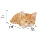 Tabby Kitten Sleeping Statue