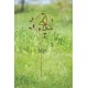 Butterfly on Branch Garden Stake
