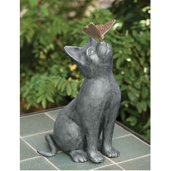 Cat with Butterfly