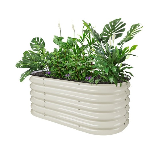17"Tall 3.5x2 Metal Raised Garden Beds (2 in 1)