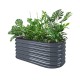 17"Tall 3.5x2 Metal Raised Garden Beds (2 in 1)
